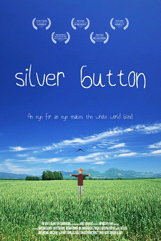 Silver Button Poster