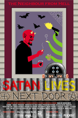 Satan Lives Next Door Poster