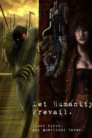 Let Humanity Prevail. Poster