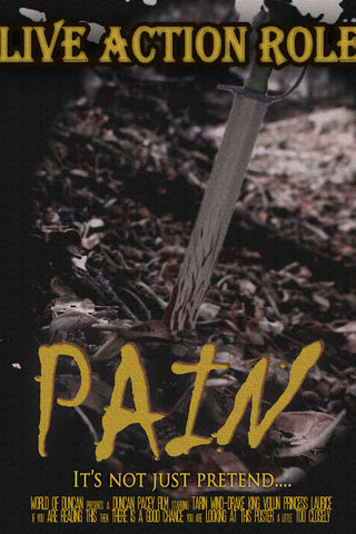 Live Action Role Pain Poster