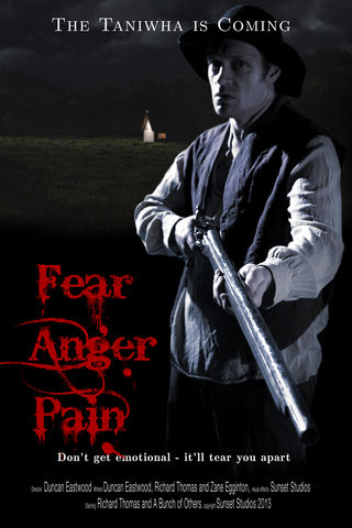 FEAR. ANGER. PAIN. Poster