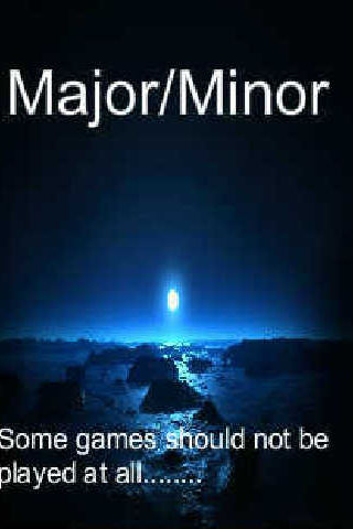 Major/Minor Poster