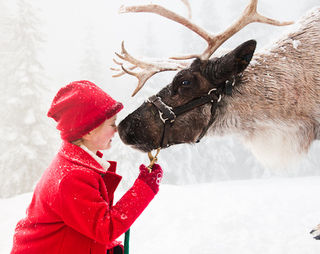 When Santa met Shanta Poster