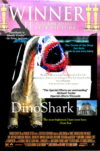 DinoShark Poster