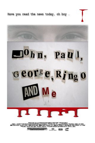 John, Paul, George, Ringo, and me. Poster