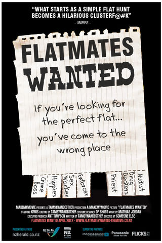 Flatmates Wanted Poster