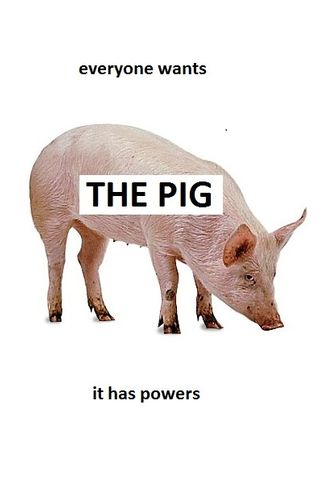 The Pig Poster