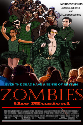 Zombies the musical Poster
